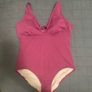 Pink/ dusty rose one piece